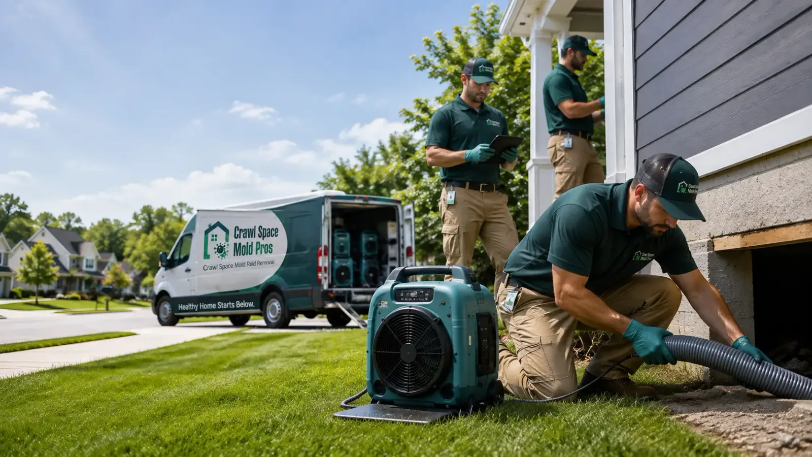 Crawl Space Mold Removal in Glenwood, UT